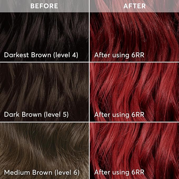 Madison Reed Radiant Hair Color Kit | 6RR Medium Vibrant Cayenne Red (Savona Scarlet) Vivid Color-Enhancing Formula | Salon-Quality Permanent Hair Dye | PPD-Free & Ammonia-Free |1 Pack