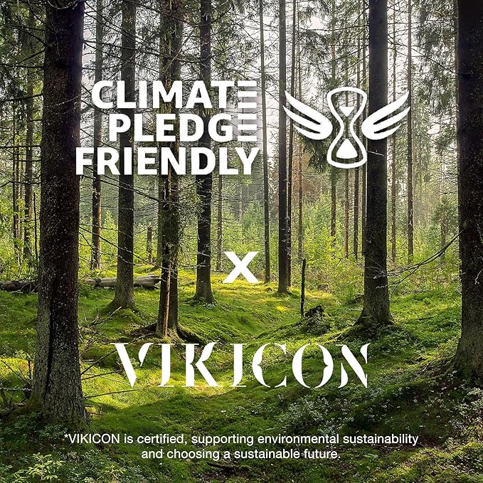 VIKICON Bikini Trimmer for Women: Painless Electric Pubic/Leg Shaver w/Light, Ceramic Hypoallergenic Blade, Waterproof Cordless Razor for Sensitive Skin, Travel-Ready Body Groomer, Gift for Her