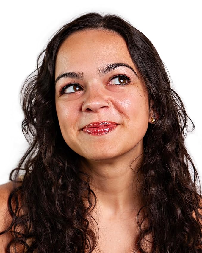 | Handmade, Vegan, Moisturizing Lip Gloss, Non-Sticky Lip Gloss (Lava)